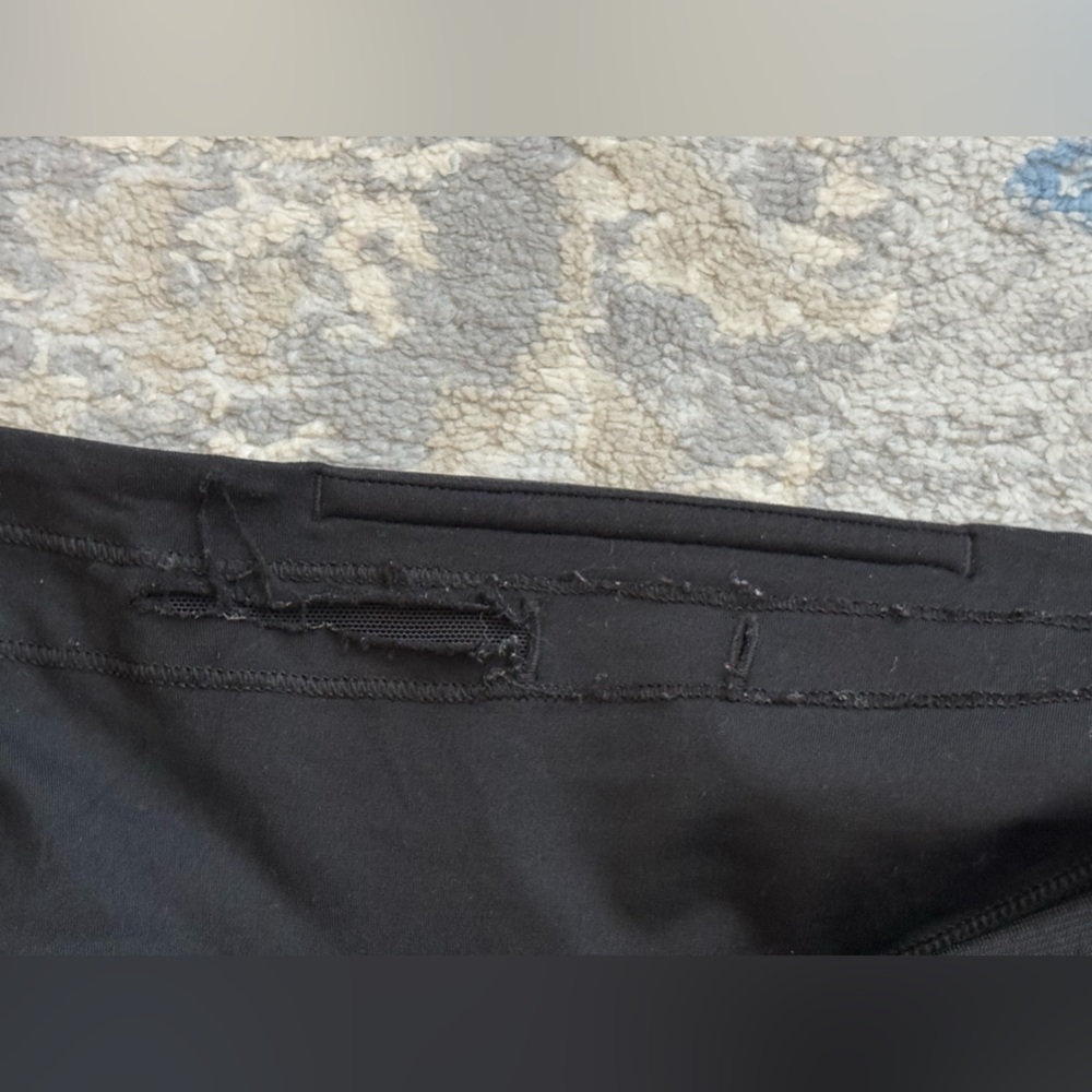 Lululemon Run Times Short II *4" Black (First Release) *Flawed - Picture 7 of 14